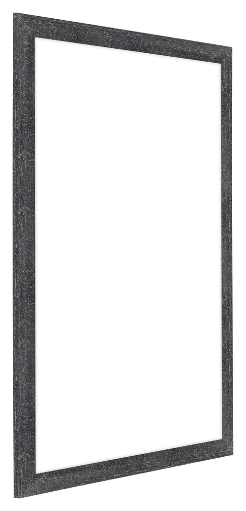 Como MDF Bilderrahmen 59 4x84cm A1 Grau Gewischt Vorne Schrag | Yourdecoration.at
