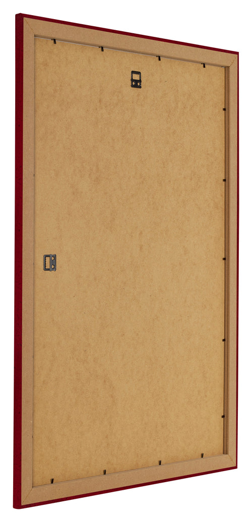 Como MDF Bilderrahmen 59 4x84cm A1 Weinrot Gewischt Ruckseite Schrag | Yourdecoration.at