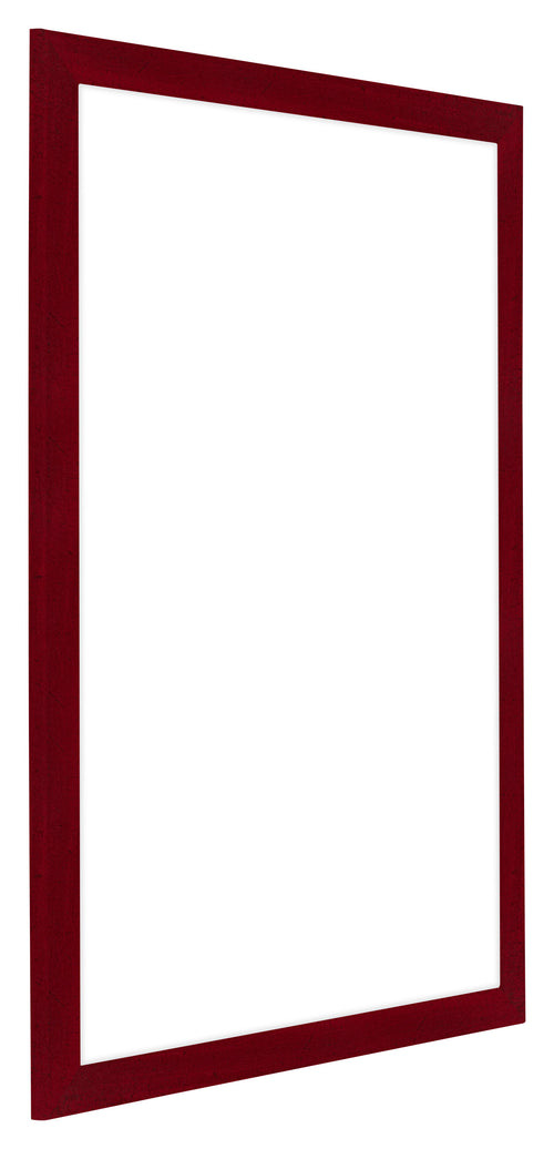 Como MDF Bilderrahmen 59 4x84cm A1 Weinrot Gewischt Vorne Schrag | Yourdecoration.at