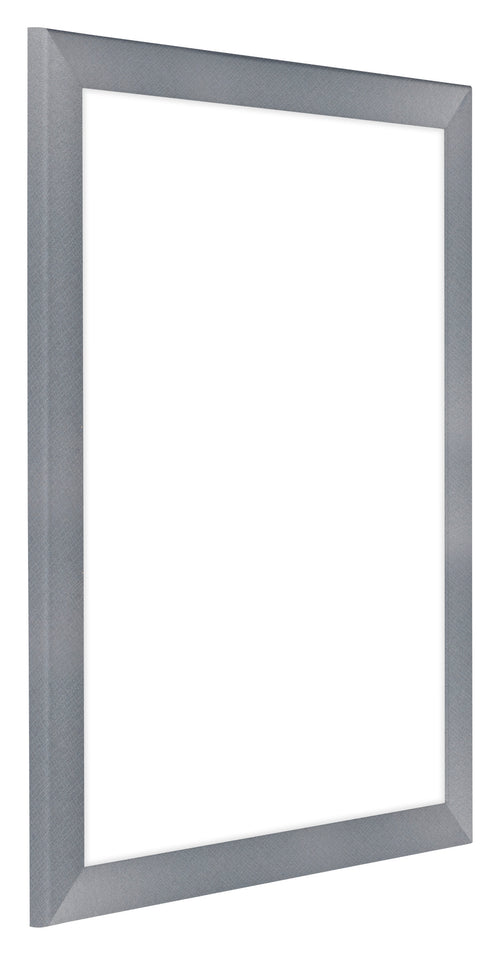 Como MDF Bilderrahmen 60x70cm Aluminium Geburstet Vorne Schrag | Yourdecoration.at