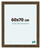 Como MDF Bilderrahmen 60x70cm Gold Antik Vorne Messe | Yourdecoration.at