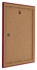 Como MDF Bilderrahmen 60x70cm Weinrot Gewischt Ruckseite Schrag | Yourdecoration.at