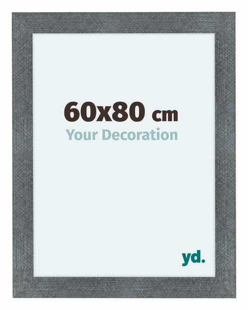 Como MDF Bilderrahmen 60x80cm Eisen Gewischt Vorne Messe | Yourdecoration.at
