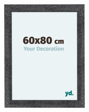 Como MDF Bilderrahmen 60x80cm Grau Gewischt Vorne Messe | Yourdecoration.at