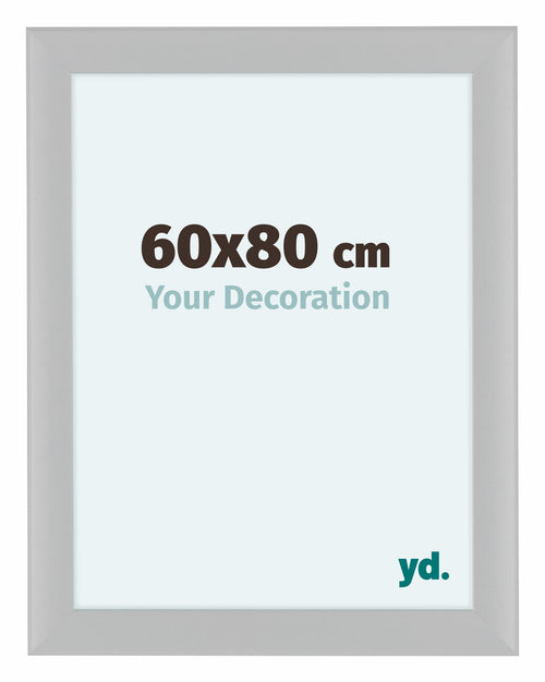 Como MDF Bilderrahmen 60x80cm Weiss Hochglanz Vorne Messe | Yourdecoration.at