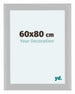 Como MDF Bilderrahmen 60x80cm Weiss Hochglanz Vorne Messe | Yourdecoration.at