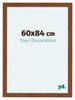 Como MDF Bilderrahmen 60x84cm Eiche Rustiek Vorne Messe | Yourdecoration.at