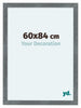 Como MDF Bilderrahmen 60x84cm Eisen Gewischt Vorne Messe | Yourdecoration.at