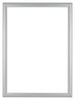 Como MDF Bilderrahmen 60x84cm Silber Matt Vorne | Yourdecoration.at