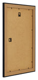 Como MDF Bilderrahmen 60x85cm Schwarz Matt Ruckseite Schrag | Yourdecoration.at