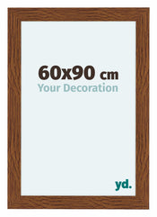 Como MDF Bilderrahmen 60x90cm Eiche Rustiek Vorne Messe | Yourdecoration.at