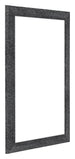 Como MDF Bilderrahmen 60x90cm Grau Gewischt Vorne Schrag | Yourdecoration.at