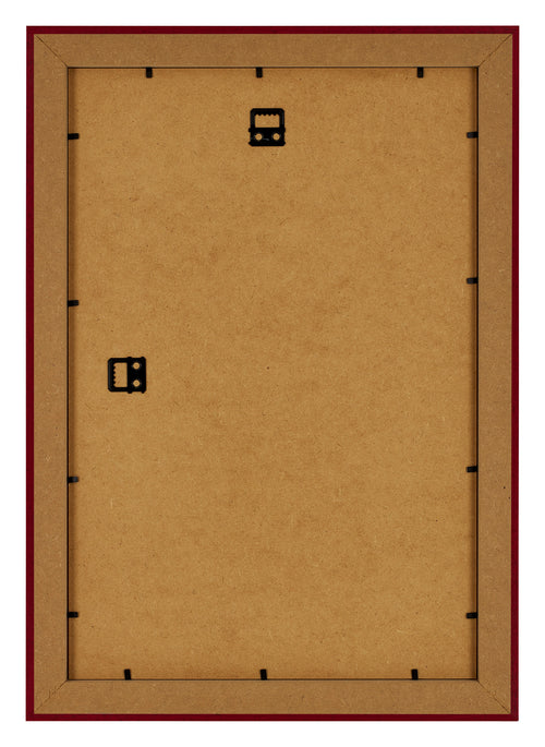 Como MDF Bilderrahmen 60x90cm Weinrot Gewischt Ruckseite | Yourdecoration.at