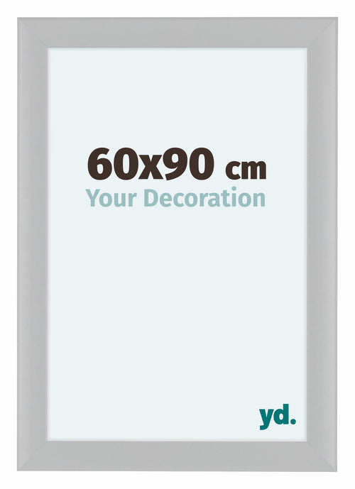Como MDF Bilderrahmen 60x90cm Weiss Hochglanz Vorne Messe | Yourdecoration.at