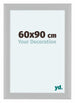 Como MDF Bilderrahmen 60x90cm Weiss Hochglanz Vorne Messe | Yourdecoration.at