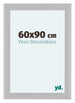 Como MDF Bilderrahmen 60x90cm Weiss Matt Vorne Messe | Yourdecoration.at