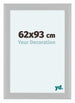 Como MDF Bilderrahmen 62x93cm Weiss Hochglanz Vorne Messe | Yourdecoration.at