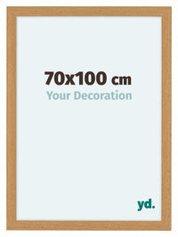 Como MDF Bilderrahmen 70x100cm Buche Vorne Messe | Yourdecoration.at