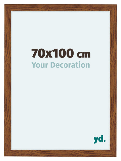 Como MDF Bilderrahmen 70x100cm Eiche Rustiek Vorne Messe | Yourdecoration.at
