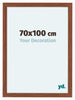 Como MDF Bilderrahmen 70x100cm Nussbaum Vorne Messe | Yourdecoration.at
