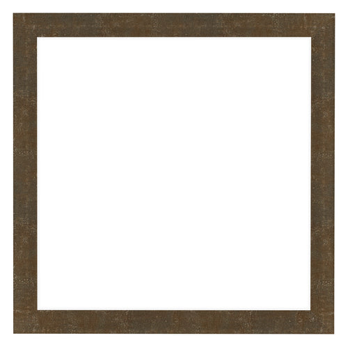 Como MDF Bilderrahmen 70x70cm Gold Antik Vorne | Yourdecoration.at