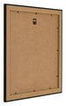Como MDF Bilderrahmen 70x70cm Schwarz Matt Ruckseite Schrag | Yourdecoration.at