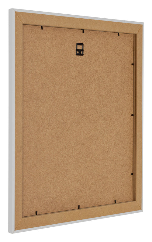 Como MDF Bilderrahmen 70x70cm Weiss Matt Ruckseite Schrag | Yourdecoration.at