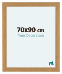 Como MDF Bilderrahmen 70x90cm Buche Vorne Messe | Yourdecoration.at