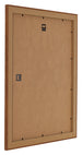 Como MDF Bilderrahmen 70x90cm Eiche Rustiek Ruckseite Schrag | Yourdecoration.at