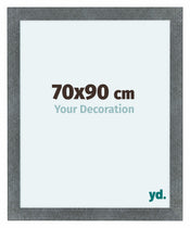 Como MDF Bilderrahmen 70x90cm Eisen Gewischt Vorne Messe | Yourdecoration.at
