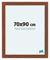 Como MDF Bilderrahmen 70x90cm Nussbaum Vorne Messe | Yourdecoration.at