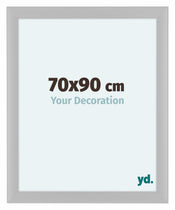 Como MDF Bilderrahmen 70x90cm Weiss Matt Vorne Messe | Yourdecoration.at