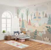 Disney Frozen Castle Playground Innere Fototapete DX6 224 | Yourdecoration.at