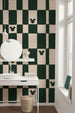Disney Mickey Mouse Green Chess Innere Fototapete DX4 187 | Yourdecoration.at