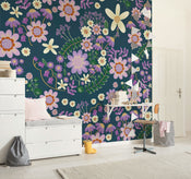 Disney Minnie Mouse Gardening Club Blue Innere Fototapete DX5 215 | Yourdecoration.at