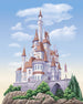 Disney Princess Belle Castle Fototapete DX4 229 | Yourdecoration.at