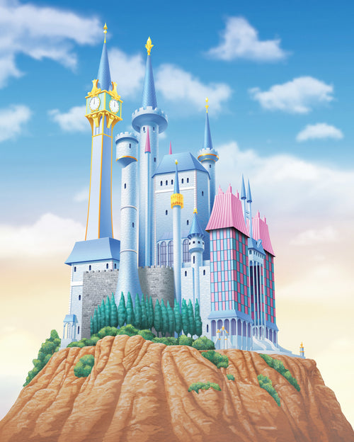 Disney Princess Cinderella Castle Fototapete DX4 233 | Yourdecoration.at