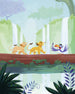 Disney The Lion King Classic Waterfall Fototapete DX4 220 | Yourdecoration.at
