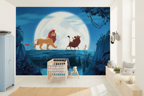 Disney The Lion King Full Moon Walk Innere Fototapete DX7 196 | Yourdecoration.at