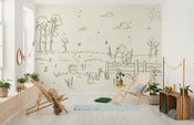 Disney Winnie the Pooh Bee at one with Nature Innere Fototapete DX8 193 | Yourdecoration.at