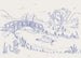 Disney Winnie the Pooh Blue Ink Fototapete DX7 235 | Yourdecoration.at