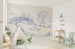 Disney Winnie the Pooh Blue Ink Innere Fototapete DX7 235 | Yourdecoration.at