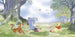 Disney Winnie the Pooh Friendly Day Fototapete DX10 243 | Yourdecoration.at