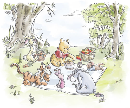 Disney Winnie the Pooh Nice for Picnics Fototapete DX6 217 | Yourdecoration.at