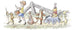 Disney Winnie the Pooh Walk along another Path Fototapete DX2 172 | Yourdecoration.at