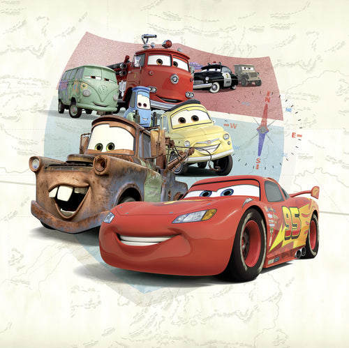 Disney and Pixar Cars Open Road Fototapete DX5 171 | Yourdecoration.at