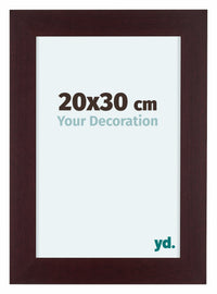 Dover Holz Bilderrahmen 20x30cm Mahagoni Vorne Messe | Yourdecoration.at