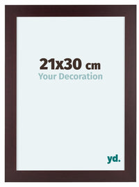 Dover Holz Bilderrahmen 21x30cm Mahagoni Vorne Messe | Yourdecoration.at