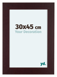 Dover Holz Bilderrahmen 30x45cm Mahagoni Vorne Messe | Yourdecoration.at