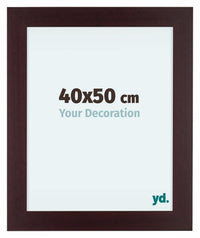 Dover Holz Bilderrahmen 40x50cm Mahagoni Vorne Messe | Yourdecoration.at